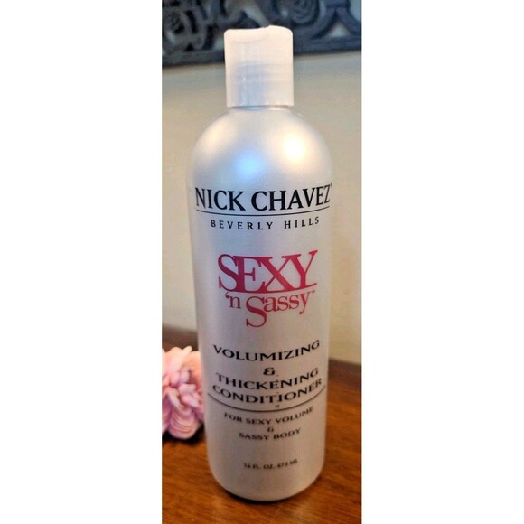 Nick Chavez Sexy ‘n Sassy Volumizing Thickening CONDITIONER 16 fl oz NOS - Picture 1 of 10